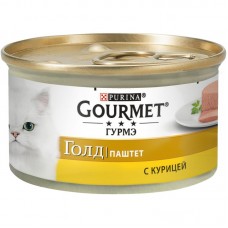 Консервы для кошек Purina Gourmet Gold, курица, банка, 85 г