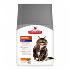 Hill’s Science Plan Hairball Control корм для кошек от старше 7 лет для выведения шерсти, курица, 1,5 кг Hill’s Science Plan Hairball Control корм для кошек от старше 7 лет для выведения шерсти, курица, 1,5 кг