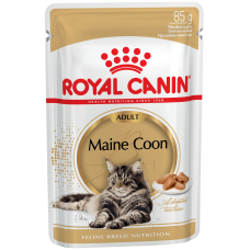 MAINE COON ADULT (В СОУСЕ) ВЛАЖНЫЙ КОРМ ДЛЯ КОШЕК ПОРОДЫ МЕЙН-КУН СТАРШЕ 15 МЕСЯЦЕВ, 85 г