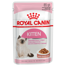 KITTEN INSTINCTIVE (В СОУСЕ) ВЛАЖНЫЙ КОРМ ДЛЯ КОТЯТ ОТ 4 ДО 12 МЕСЯЦЕВ, 85 г