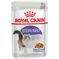 STERILISED (В ЖЕЛЕ) ВЛАЖНЫЙ КОРМ ДЛЯ СТЕРИЛИЗОВАННЫХ КОШЕК, 85 г 